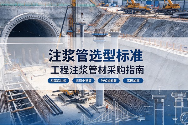 右玉注浆管选型标准