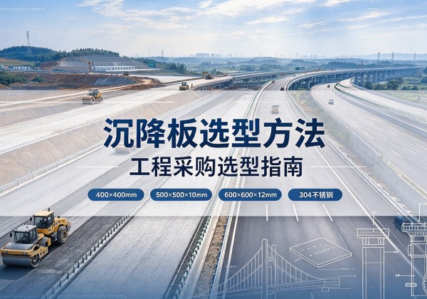 右玉沉降板选择方法